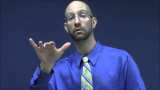 Giving Your Email Address - ASL Video Assignment