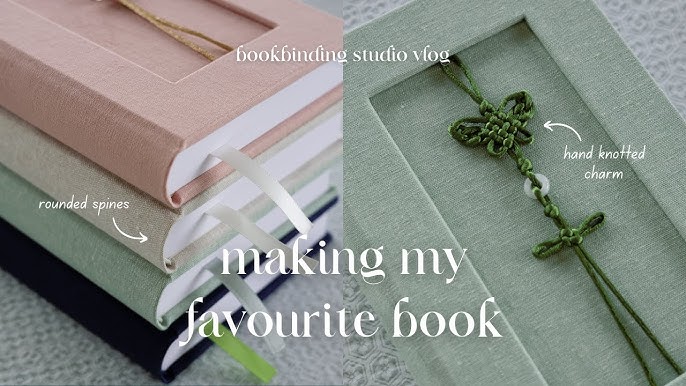 Tutorial #5: Mini Watercolor Journal  Kettle Stitch and Hardbound Cover  Bookbinding 