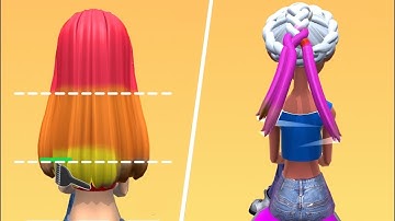 Braid salon 👱‍♀️👩 All Levels Gameplay Trailer Android,ios New Game