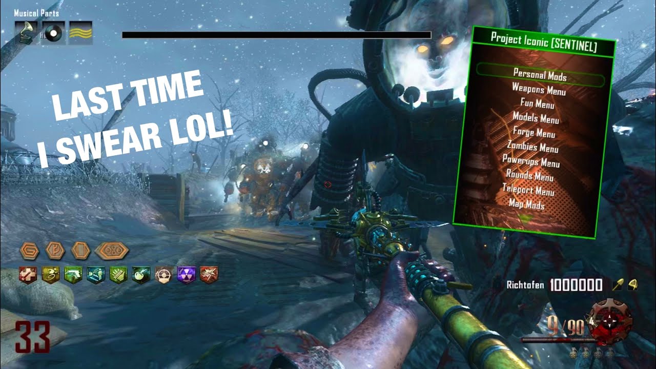 Bo2 Shit Engine Mod RUINING BO2 ORIGINS WITH A MOD MENU! - YouTube