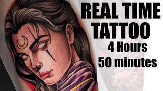 REAL TIME TATTOO | Neotraditional Lady Sorcerer Tattoo