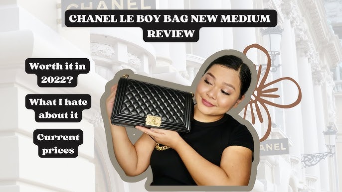 Sydney's Fashion Diary: Chanel Boy Bag :: Old Medium vs. New Medium (Jumbo)