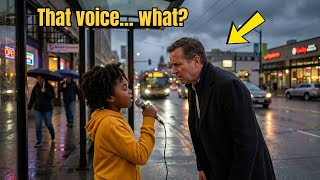 A Billionaire Stops for a Homeless Girl’s Song — The Truth Leaves Him Shaken