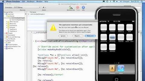 iPhone memory management using objective c, retain, release, autorelease