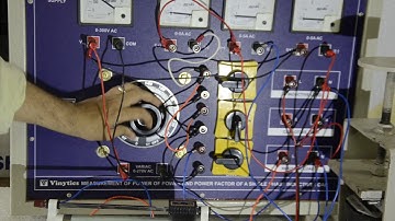 Measurement of Power and Power Factor using 3-ammeter method-Working