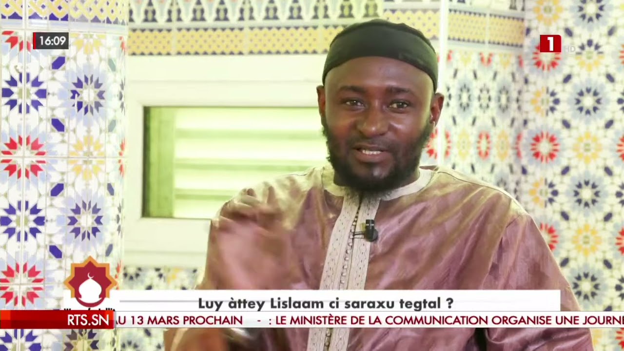 Oustaz Oumar DIALLO : luy áttey LISLAAM ci saraxu tèktal | WAREEFU DJIOULIT RTS – VENDREDI 03-01-25