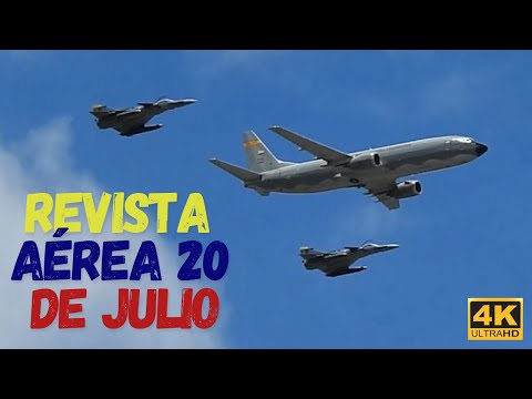 Independencia de Colombia | Demostración capacidades aéreas Fuerzas Militares y Policía Nacional |