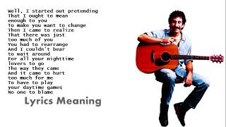 Jim Croce - Thursday | Lyrics Meaning