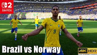 Brazil vs Norway Knockout | Efootball Kick Off World Cup 2026 Gameplay Nintendo Switch 2 4K HDR
Brazil vs Norway Knockout | Efootball Kick Off World Cup 2026 Gameplay Nintendo Switch 2 4K HDR Brazil vs Norway Knockout | Efootball Kick Off World Cup 2026 Gameplay Nintendo Switch 2 4K HDR