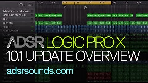 Logic Pro X 10.1 - New Features Overview