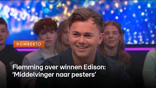 Flemming heeft na drie jaar eindelijk een Edison te pakken | Humberto