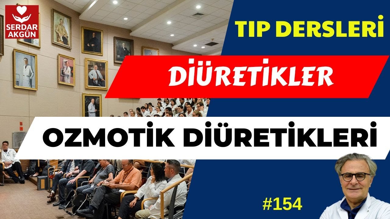 154. Farmakoloji, Diüretikler, Ozmotik Diüretikler, mannitol