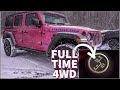 Jeep Wrangler JL 4WD Auto explained + HOW TO use it!!