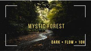 Mystic Forest 4K – Dark Jungle Path & Water Sounds • Deep Sleep & Relaxation • 10 Hours