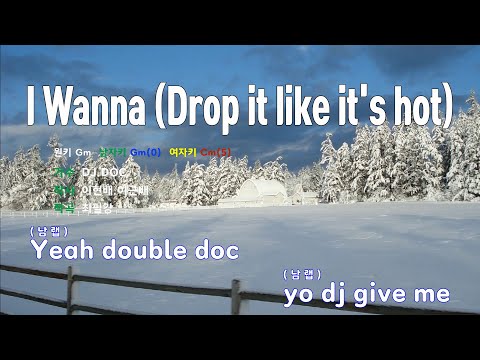 [은성 반주기] I Wanna (Drop it like it's hot) - DJ.DOC