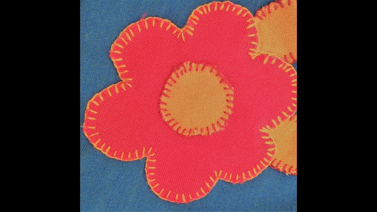 how to cut applique flower\patch work tutorial\ideas how to design your