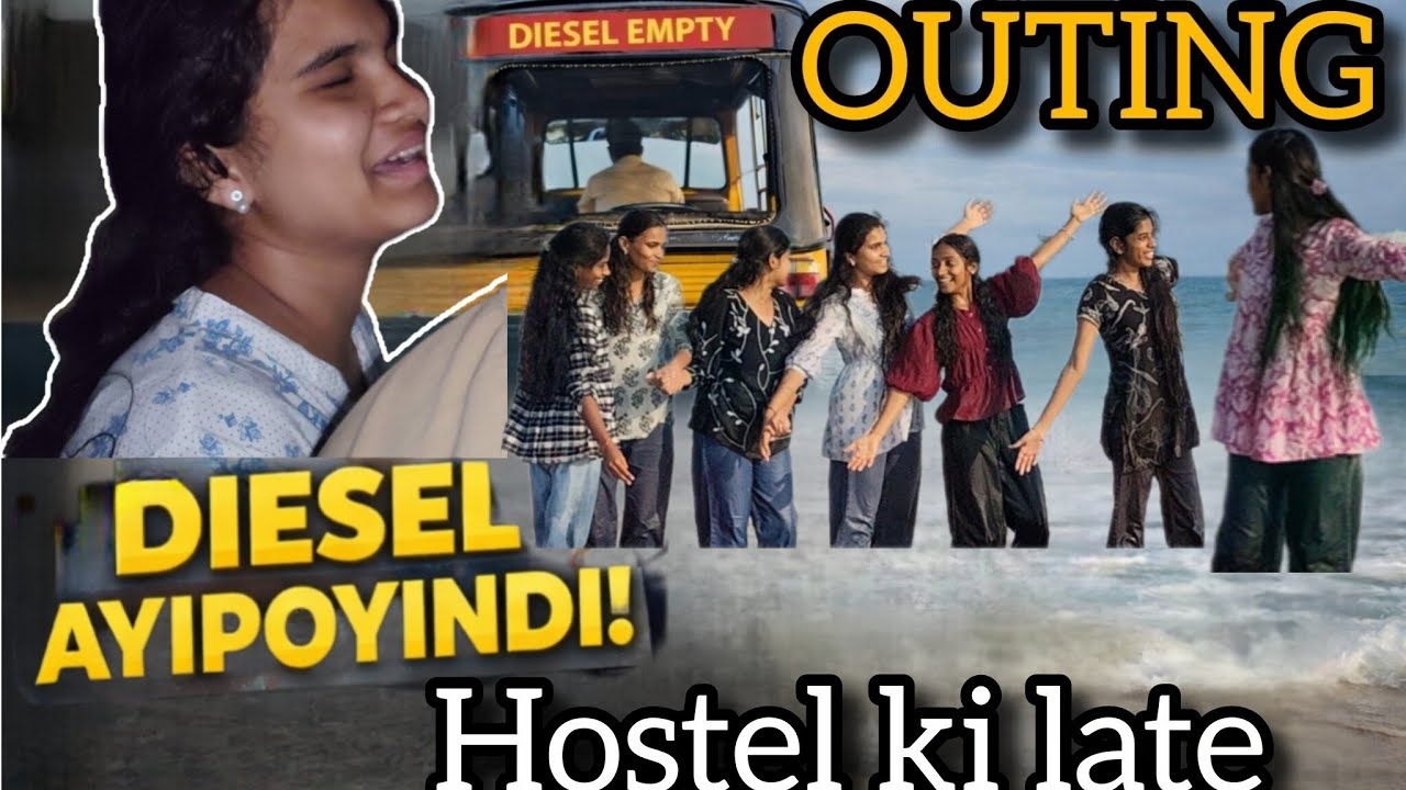 Beach outing gone wrong😱| Diesel ayipodhi|outing with friends 