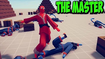 Ultimate Martial Artist! The Master vs EVERY FACTION - Totally Accurate Battle Simulator TABS