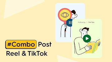 Combo post Instagram Reels & TikTok - Manual publishing via ZoomSphere mobile App