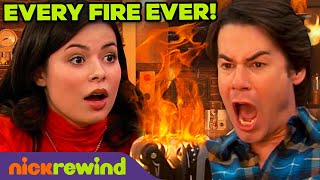 Every Time Spencer Started a Fire Ever on iCarly 🔥