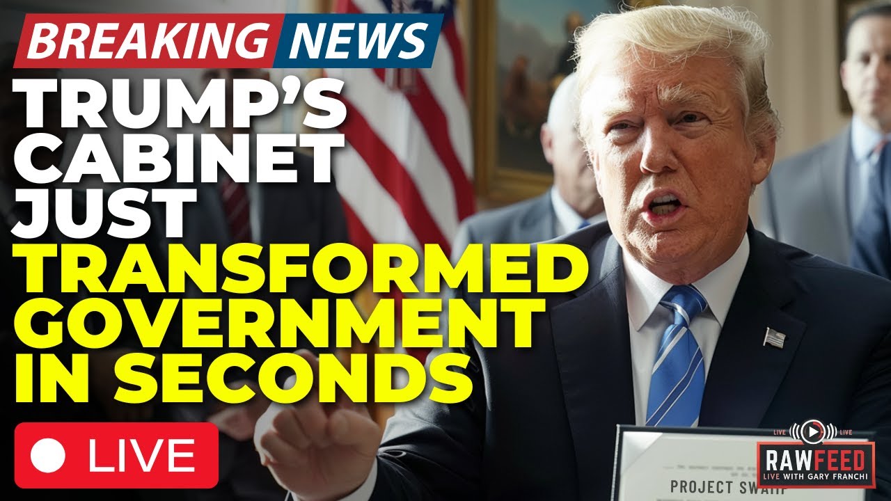 🚨LIVE: Cabinet SHAKES DC! DOGE DEMOLISHES! Border ENFORCED! IRS IMPLODING! CNN DYING!