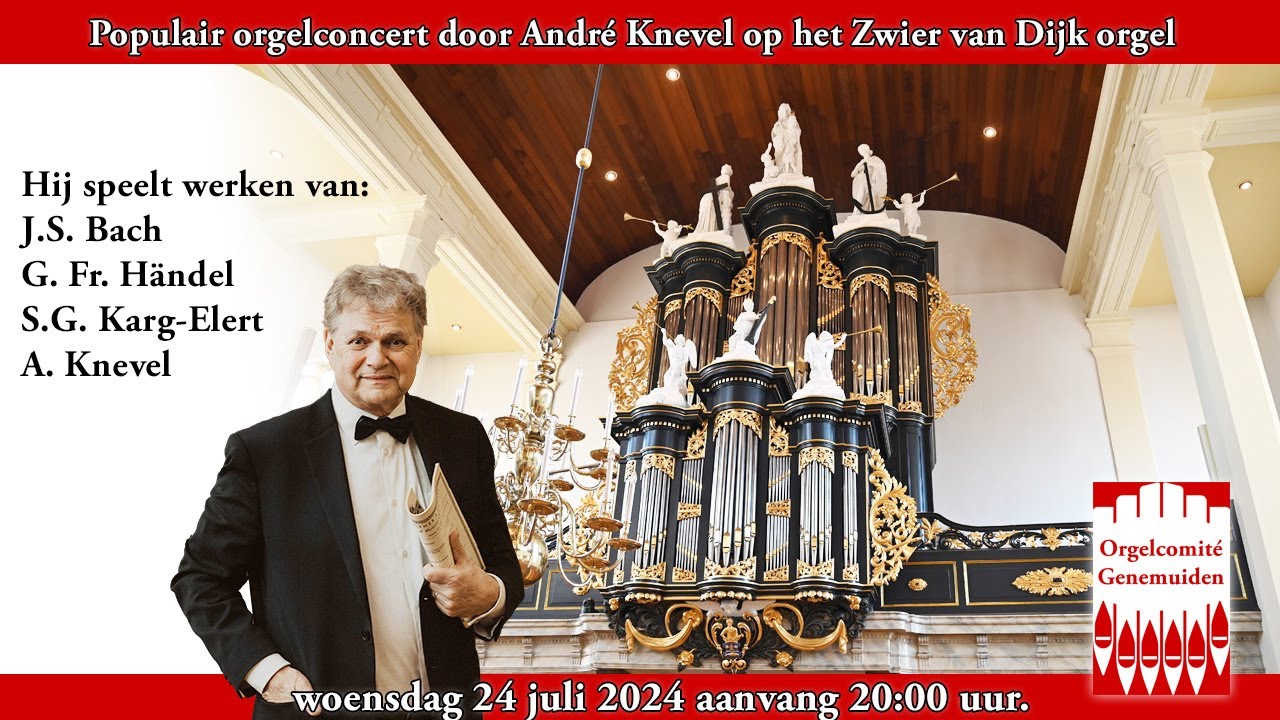 Andre Knevel, improvisatie Rondo in G major op het Zwier van Dijk