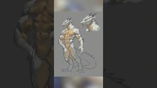 Dragonborn Timelapse Speedpaint  #speedpaint #digitalart #fanart #furry #blancws  #art #photoshop
