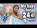 24 Hours Treating My Dog Like a Baby (cute!)