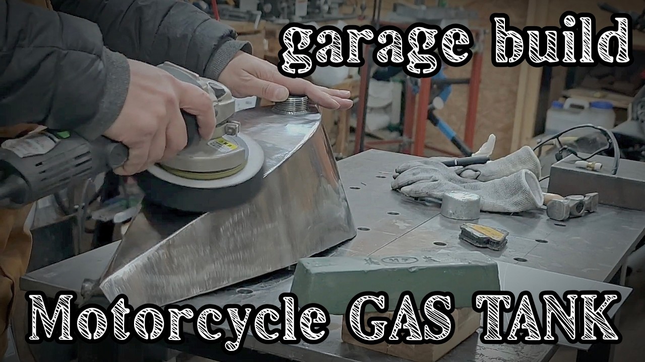 I Built a Custom Motorcycle Gas Tank from Scratch in My Garage