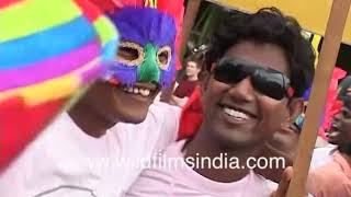 Queer Azaadi Mumbai Pride March or Mumbai Pride March in 2008 | Call for end of homophobia