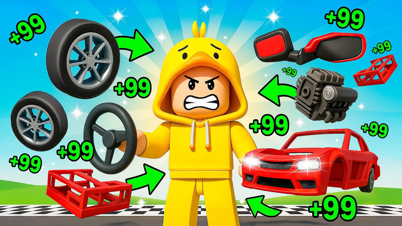 Ik Bouw De Snelste Auto Ter Wereld! (Roblox)