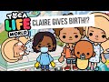 Mom Life: Episode 1 | Claire Gives Birth!? | Toca Life World