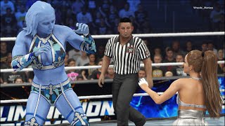 Ariana Grande vs. Ice Woman - WWE 2K24