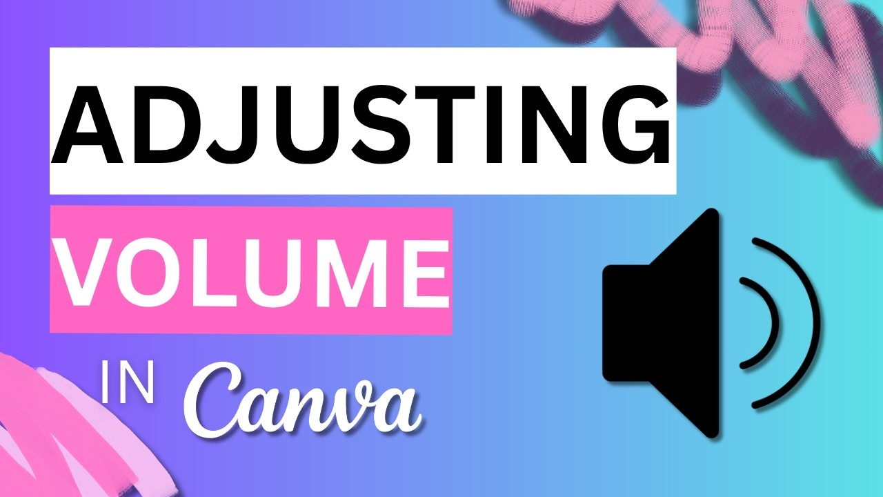 How to Adjust Video Volume in Canva - YouTube