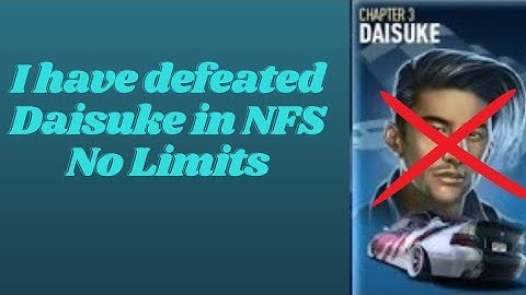 Defeated Daisuke and completed chapter 3||NFS No Limits||Gamer Boy Shambo