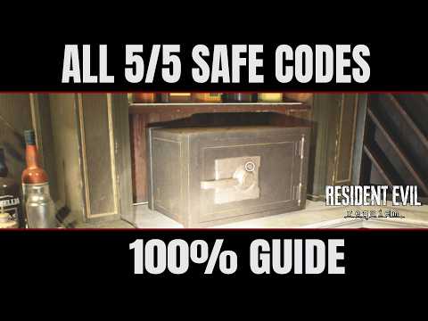 Resident Evil Requiem – All 5/5 Safe Codes 🔐 Complete Safe Guide