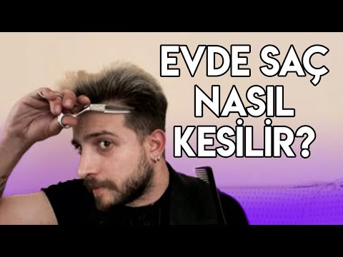 EVDE KENDİ SAÇINI KENDİN KES !! 💇✂️Karantina Saç Kesim Teknikleri, Kolay Ve Pratik Bilgi #StayHome