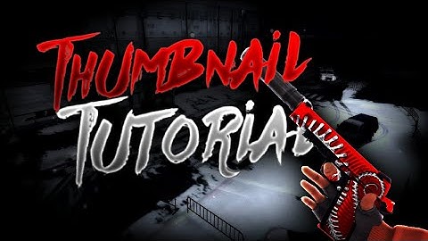 Thumbnail Tutorial | Critical Ops