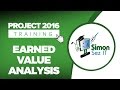 How to Work with Earned Value Analysis in Microsoft Project 2016 - Part 1