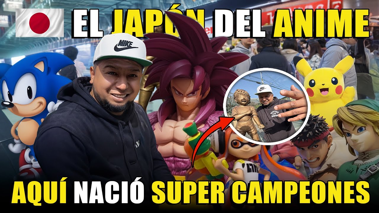 JAPÓN la Ciudad de OLIVER ATOM y sus Tiendas POKEMON y DRAGÓN BALL 
