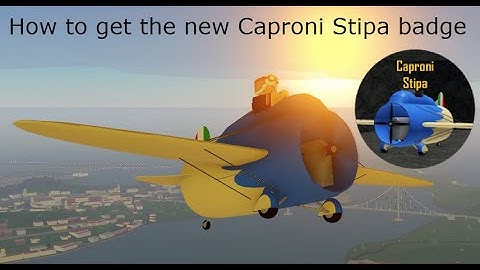 How to get: New Caproni Stipa Secret Badge | PTFS