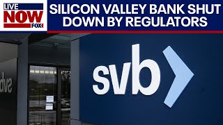 Silicon Valley Bank shut down, second-biggest bank collapse in U.S. history | LiveNOW from FOX