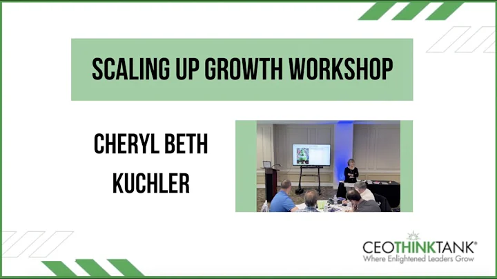 Scaling Up Growth Workshop- Strategy