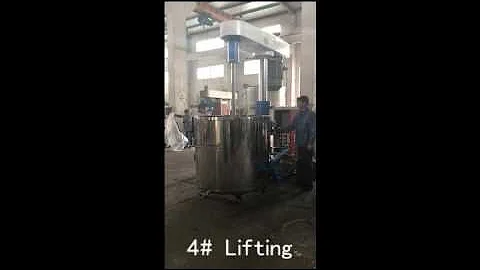 GFJ-37kw High Speed Disperser/ Saudi Arabia customer/ Tonghui Chemical Machinery