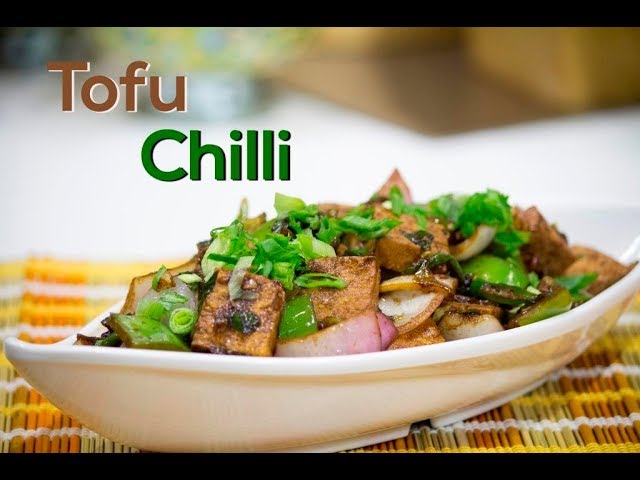 How To Make Hot and Spicy Tofu Chilli At Home | Vegan Recipes | Chef Harpal Singh | chefharpalsingh