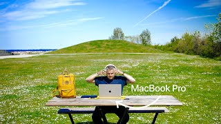 Work OUTSIDE with your Macbook PRO 14