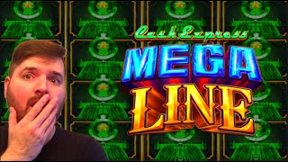 Landing The MAJOR JACKPOT TRAIN On CASH EXPRESS MEGA LINE!