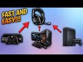 HOW TO HEAR CONSOLE AUDIO AND PC AUDIO AT THE SAME TIME! ASTRO A40 HEADSET SETUP! *NO BUZZING NOISE*