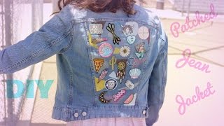DIY Jean Jacket - Monogram Lace - Just Because It's Pretty