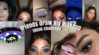 friends draw my makeup looks